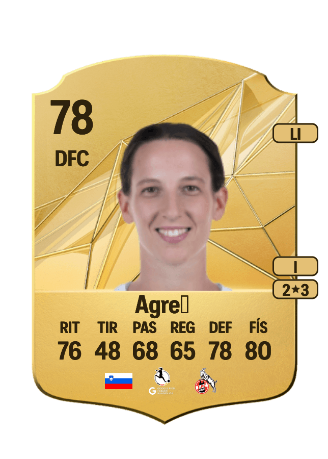 Sara Agrež card
