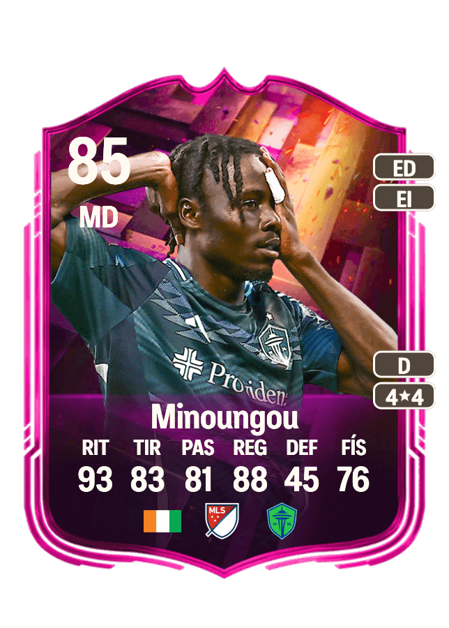 Georgi Minoungou card