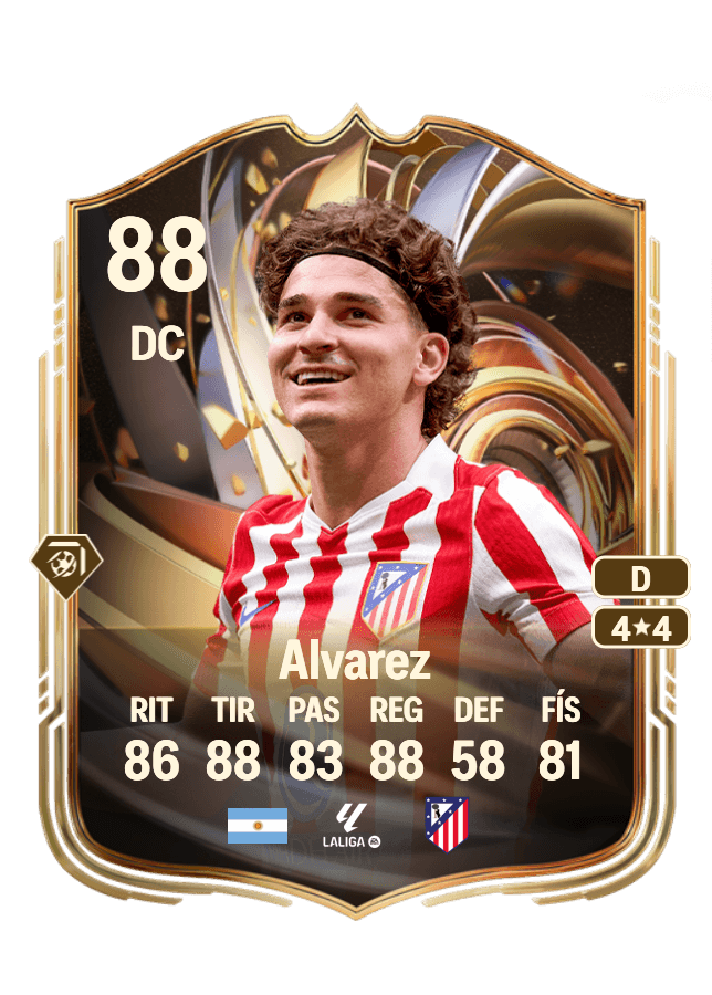 Julián Alvarez card