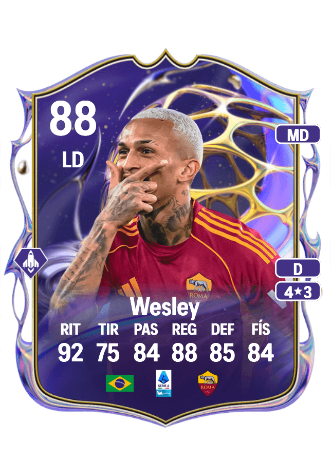 Wesley card