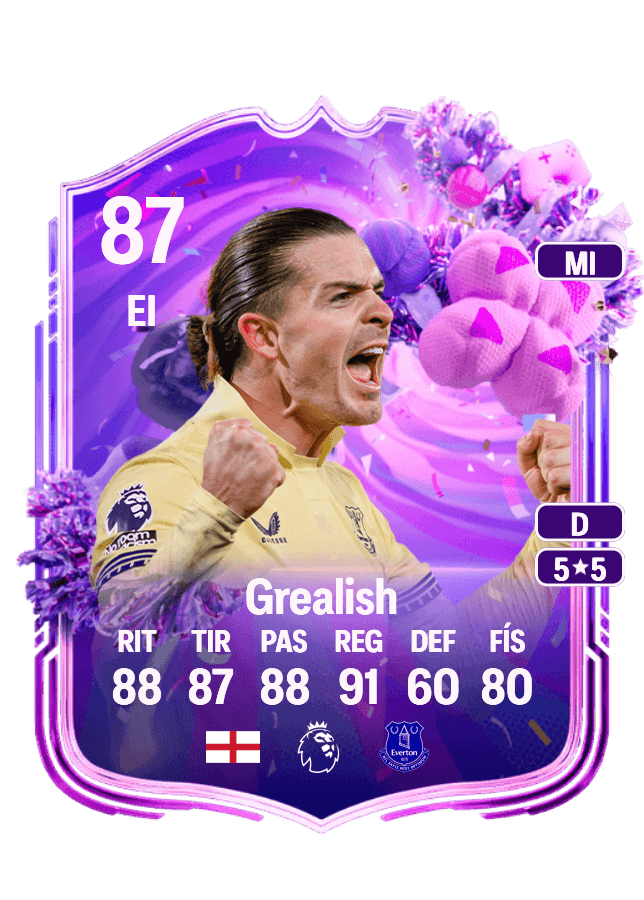 Jack Grealish card