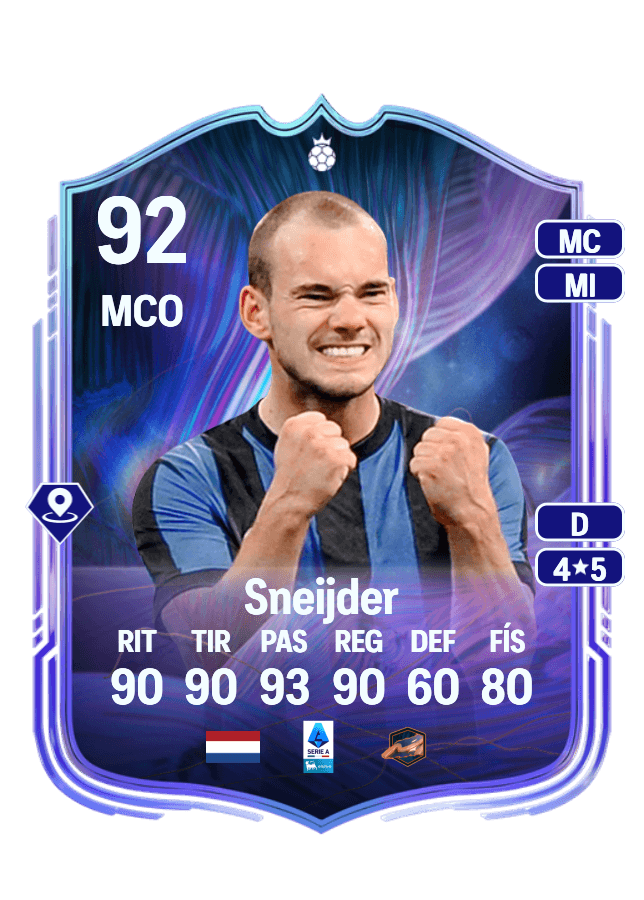 Wesley Sneijder card