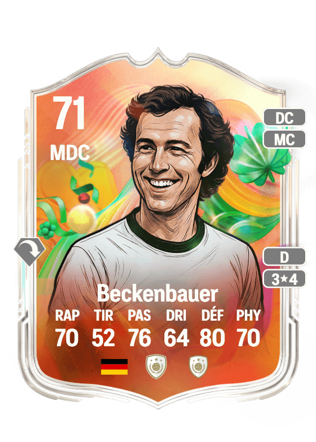 Franz Beckenbauer card