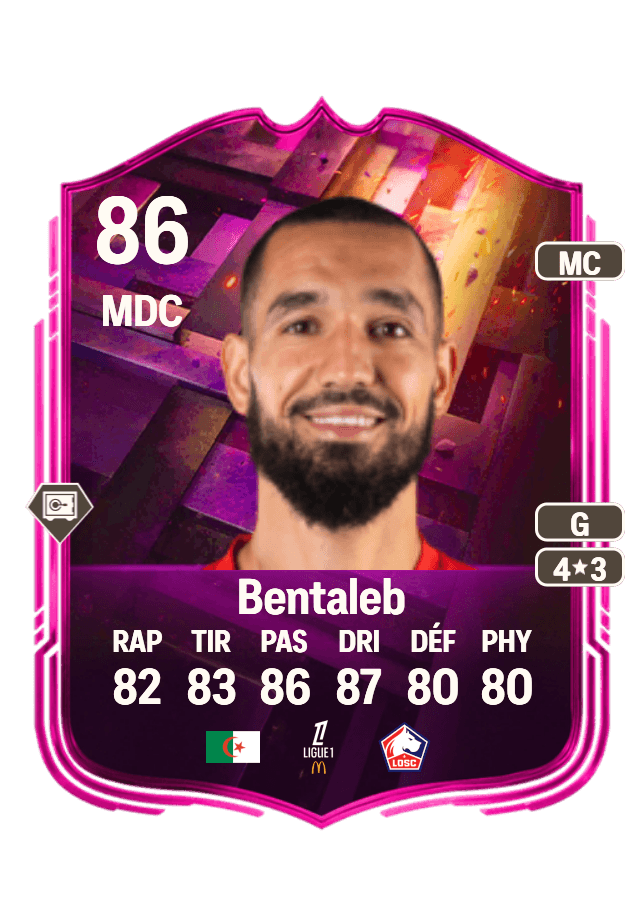 Nabil Bentaleb card