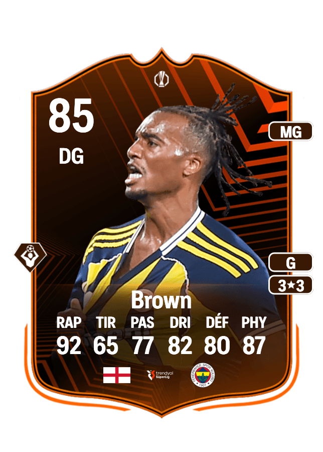 Archie Brown card