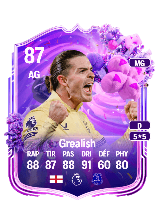 Jack Grealish card