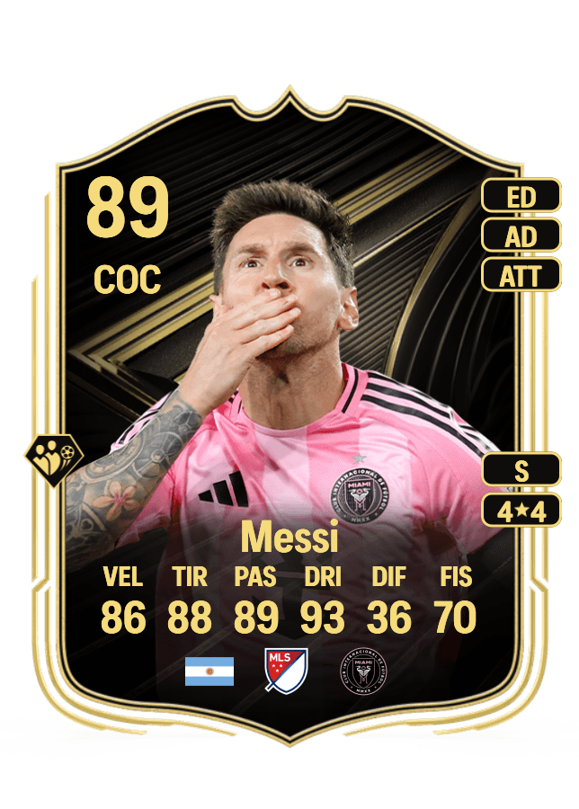 Lionel Messi card