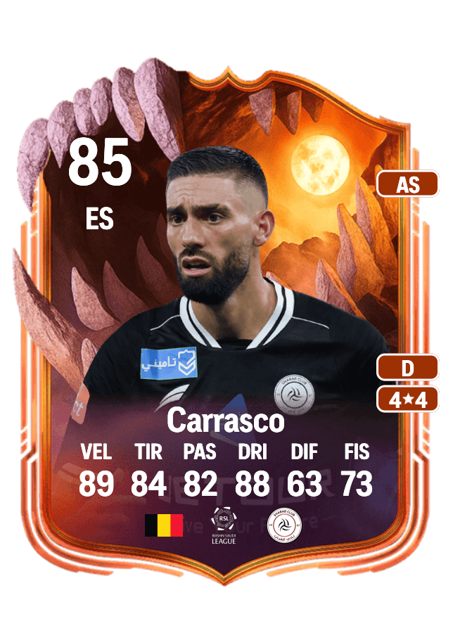 Yannick Carrasco card