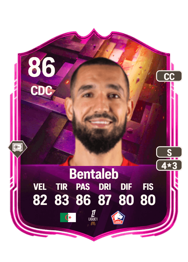 Nabil Bentaleb card