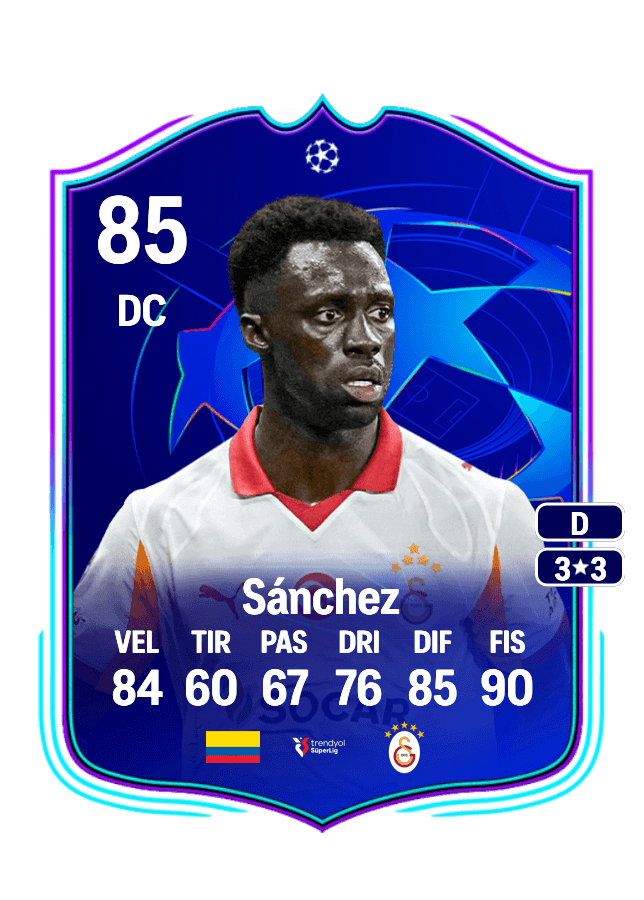 Davinson Sánchez card