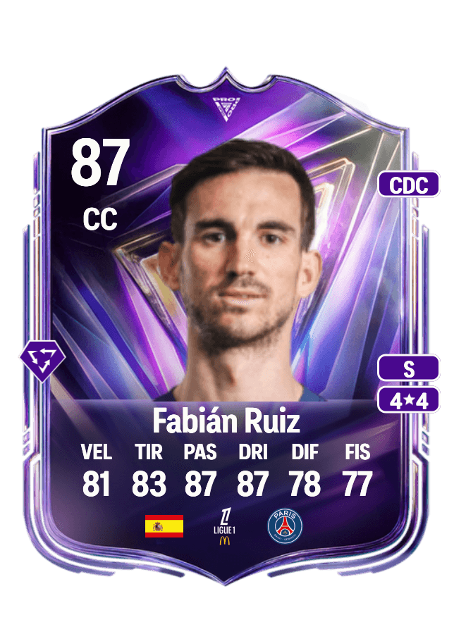 Fabián Ruiz card