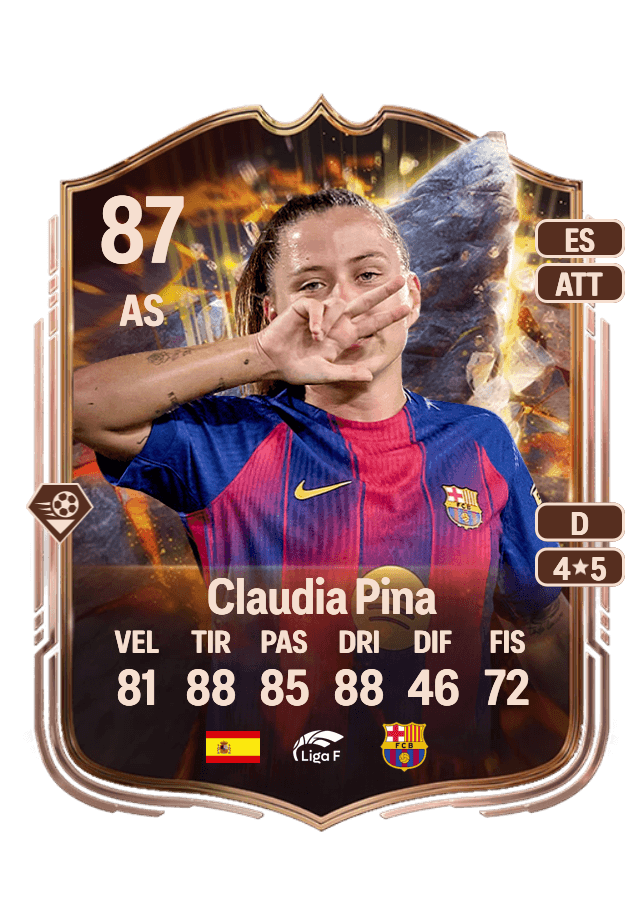 Claudia Pina card