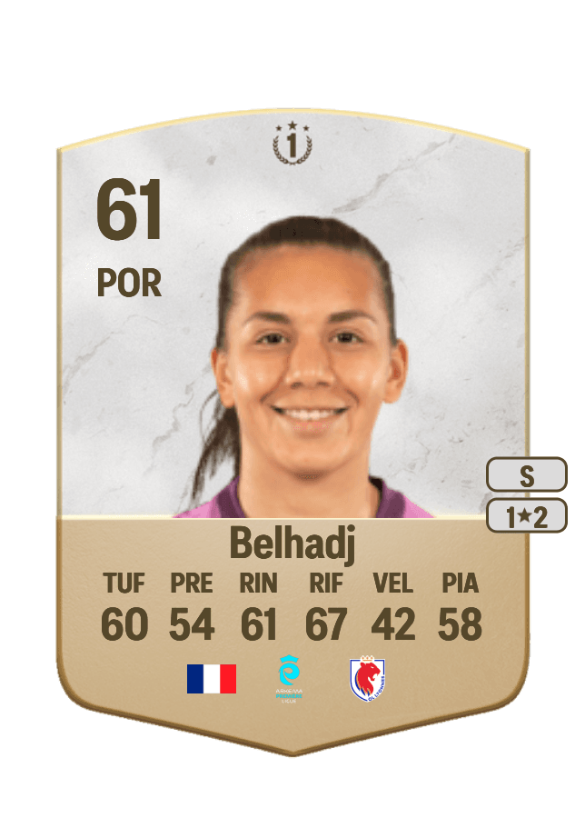 Féerine Belhadj card