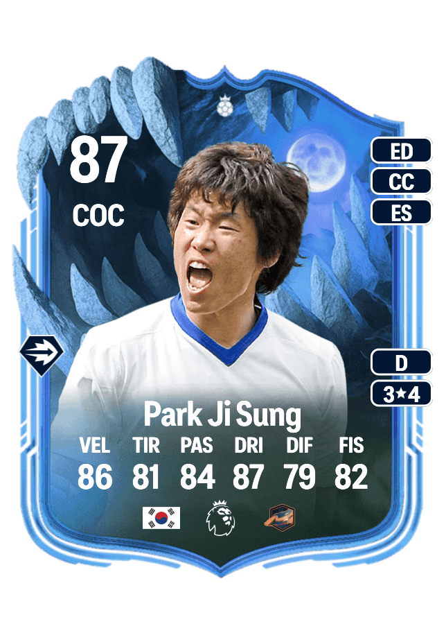 Park Ji Sung card