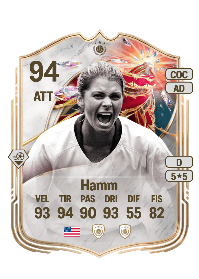 Mia Hamm card