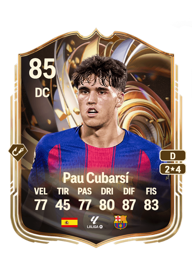 Pau Cubarsí card