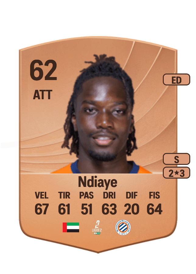 Junior Ndiaye card