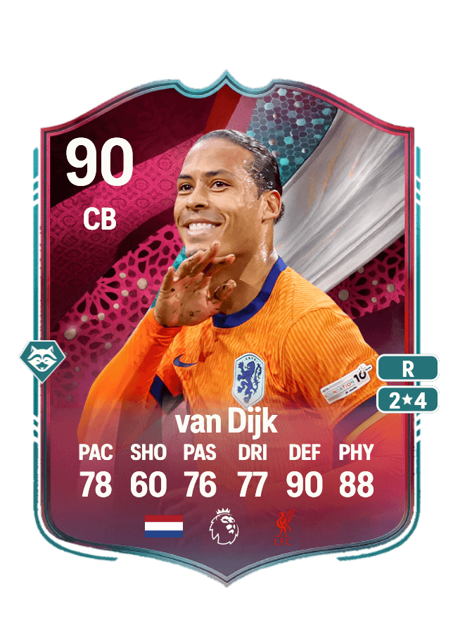 Virgil van Dijk card