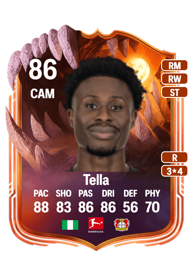 Nathan Tella card