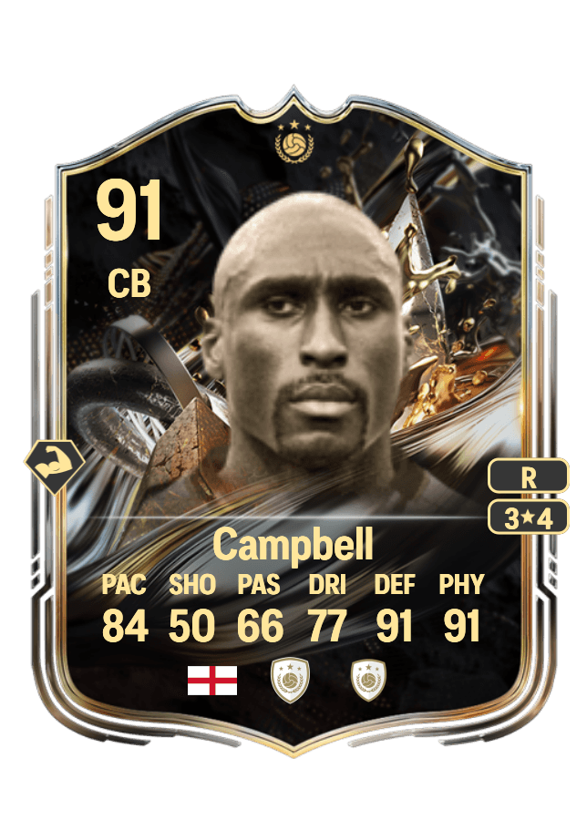 Sol Campbell card
