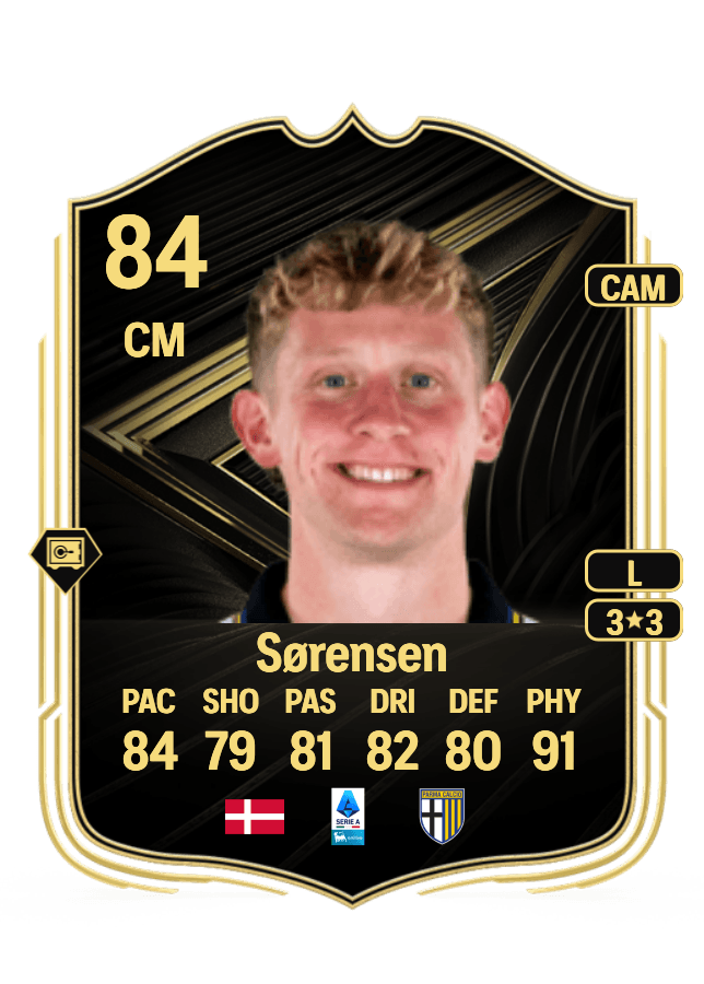 Oliver Sørensen card