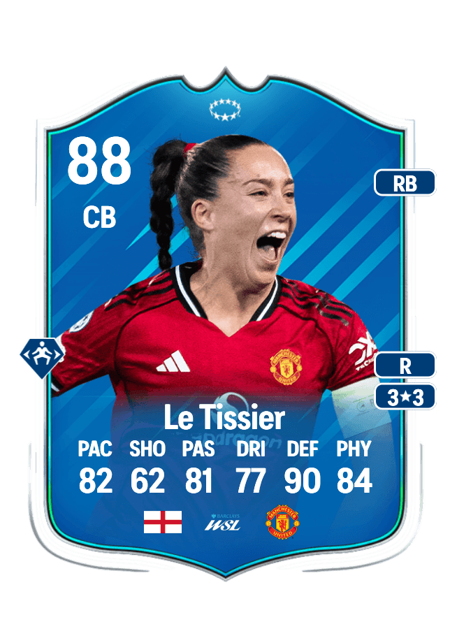 Maya Le Tissier card