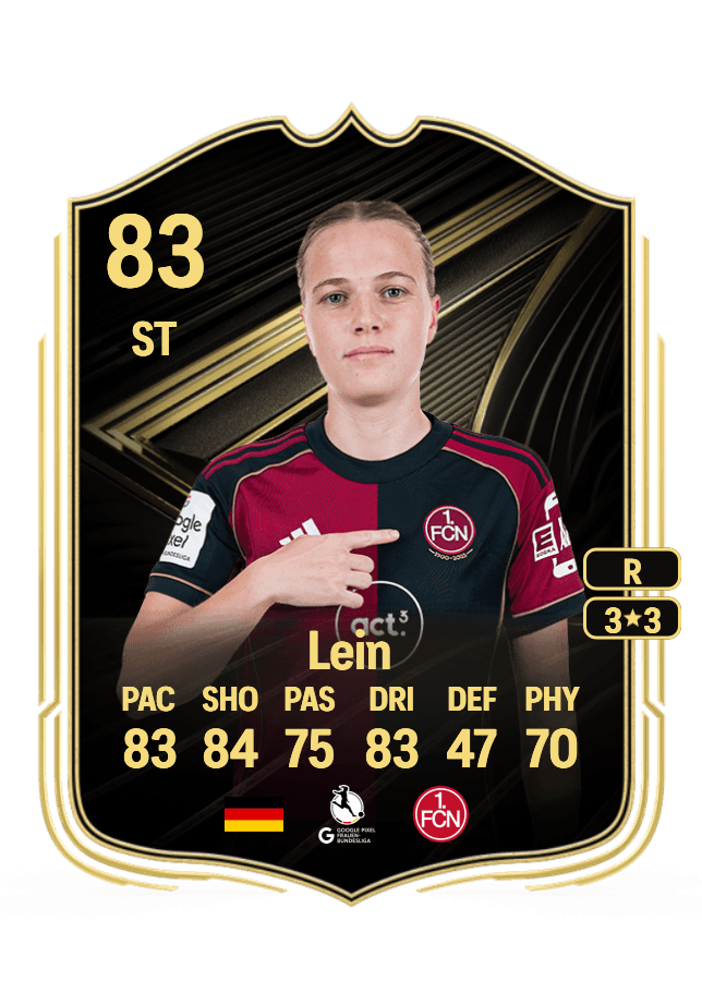 Nastassja Lein card