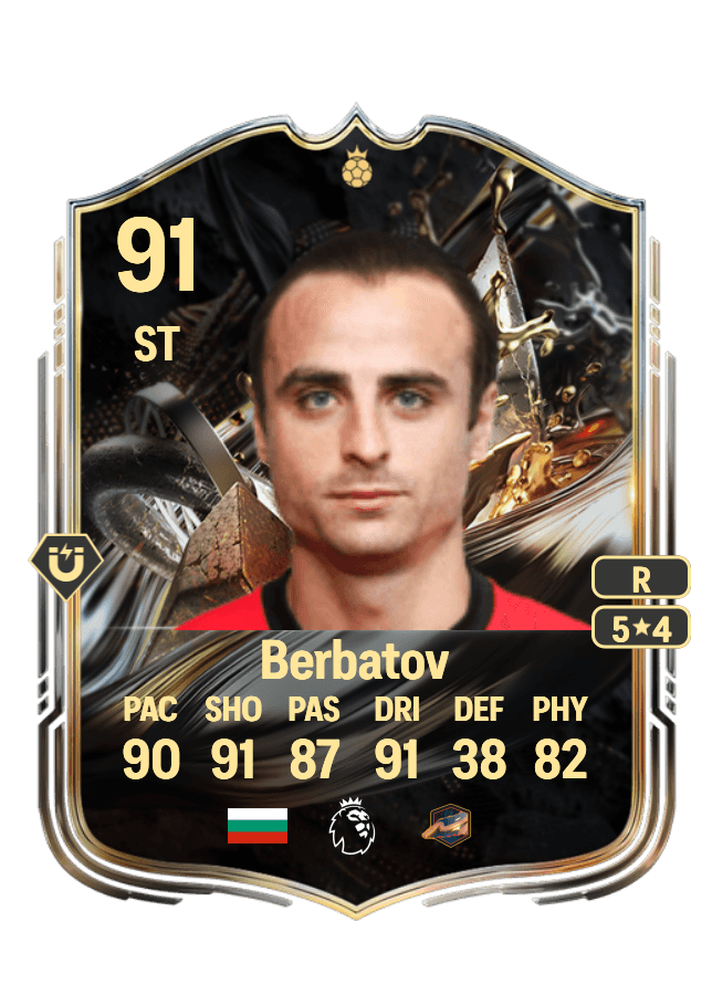 Dimitar Berbatov card