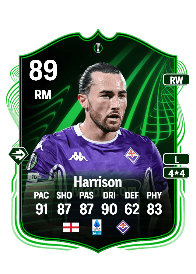 Jack Harrison card