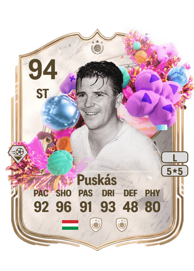 Ferenc Puskás card