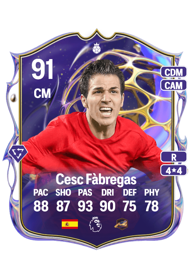 Cesc Fàbregas card