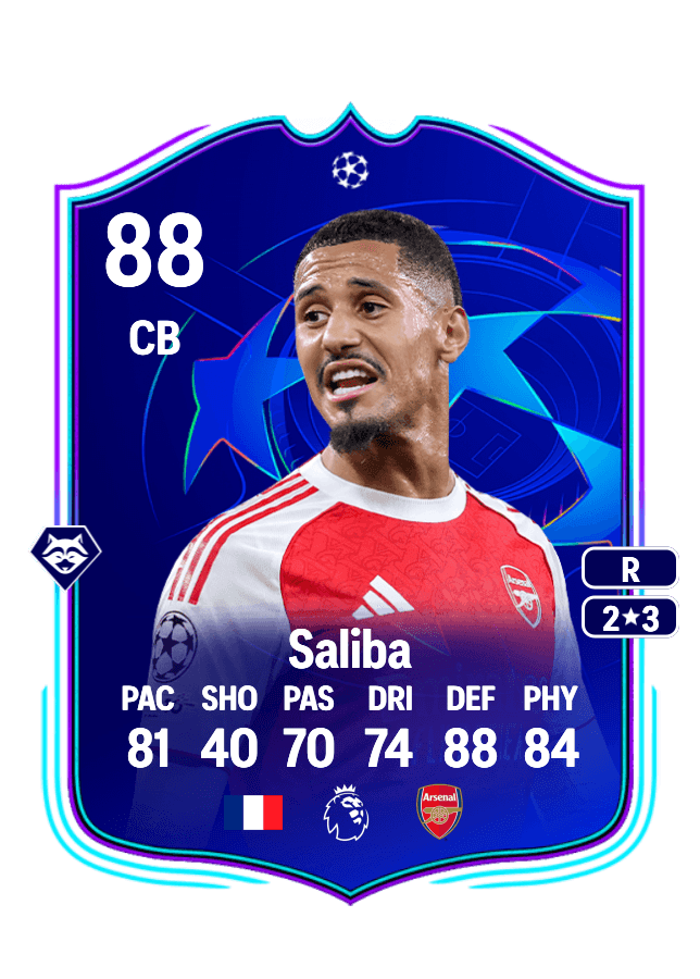 William Saliba card