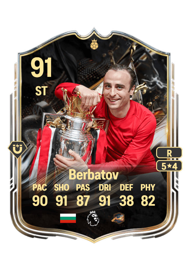 Dimitar Berbatov card