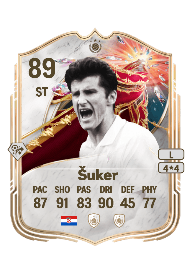 Davor Šuker card