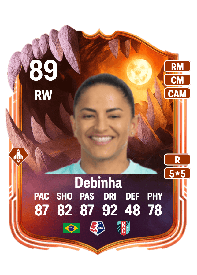 Debinha card