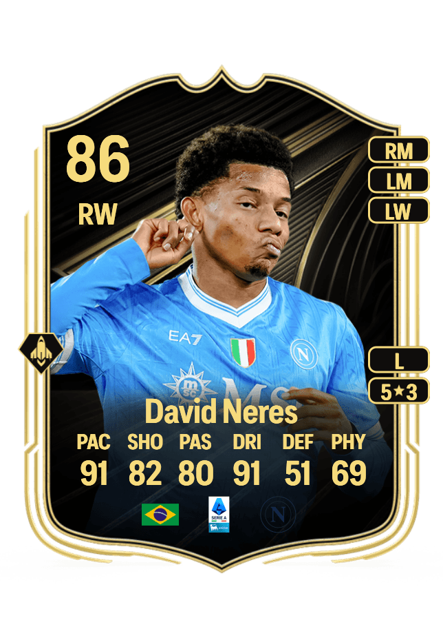 David Neres card