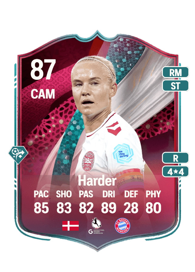 Pernille Harder card