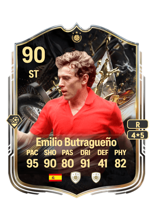 Emilio Butragueño card