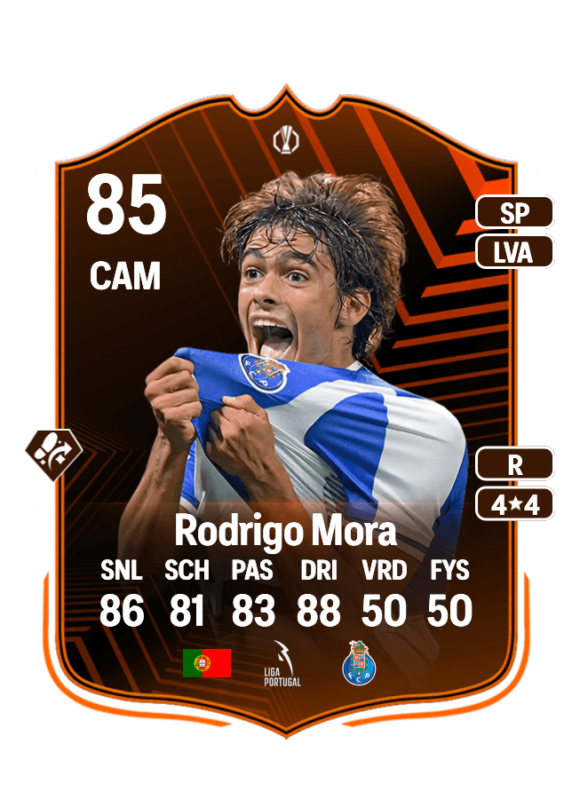 Rodrigo Mora card