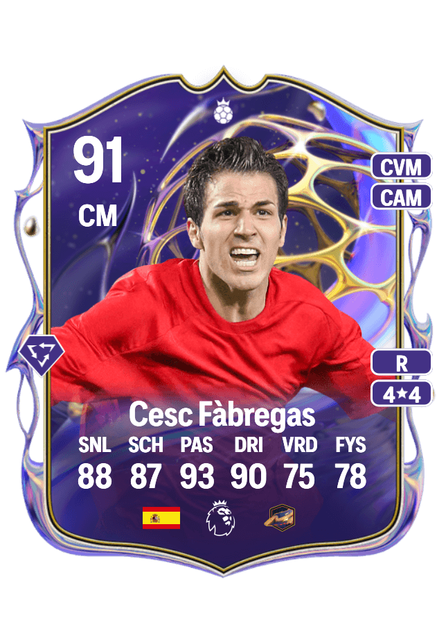 Cesc Fàbregas card