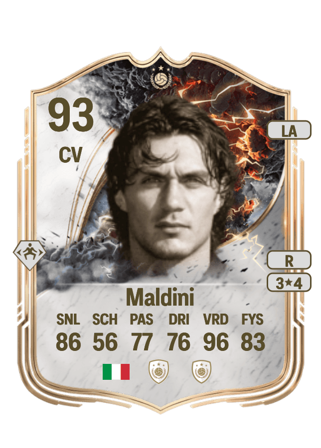 Paolo Maldini card