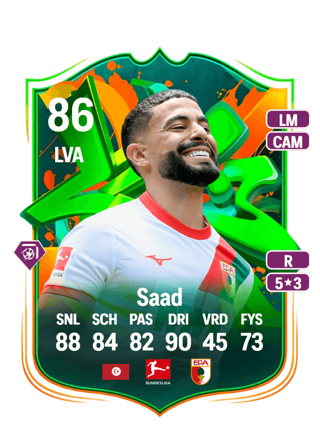 Elias Saad card