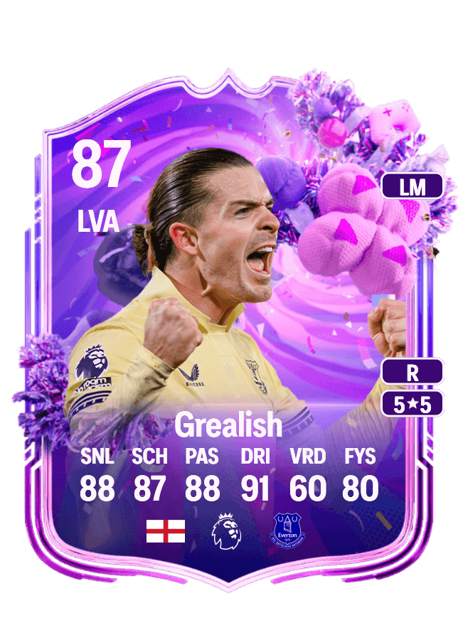 Jack Grealish card