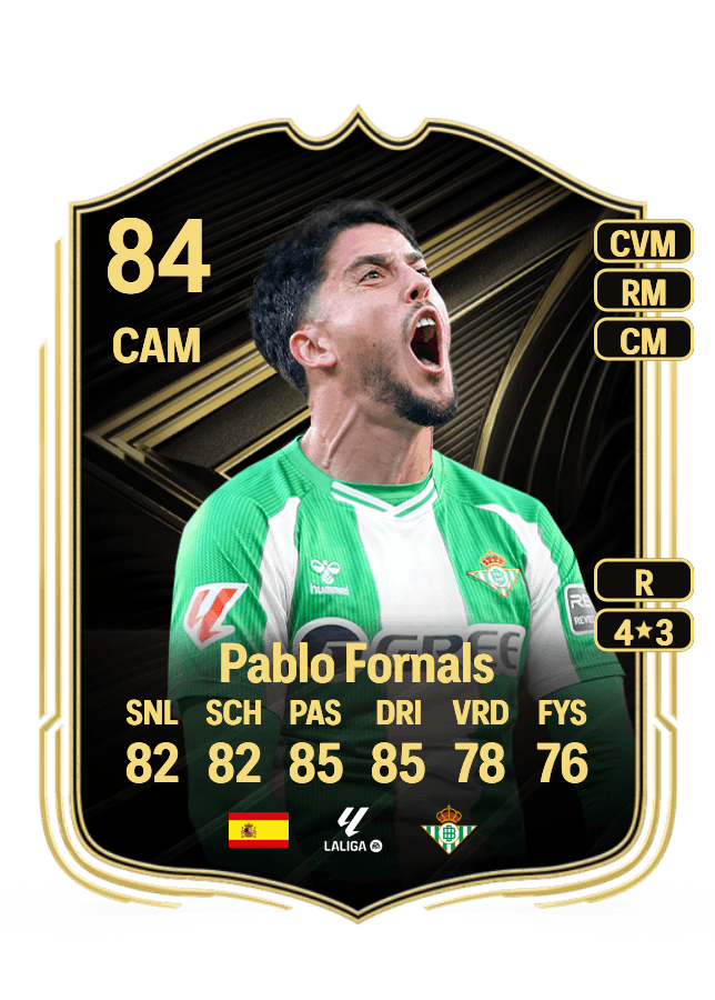 Pablo Fornals card