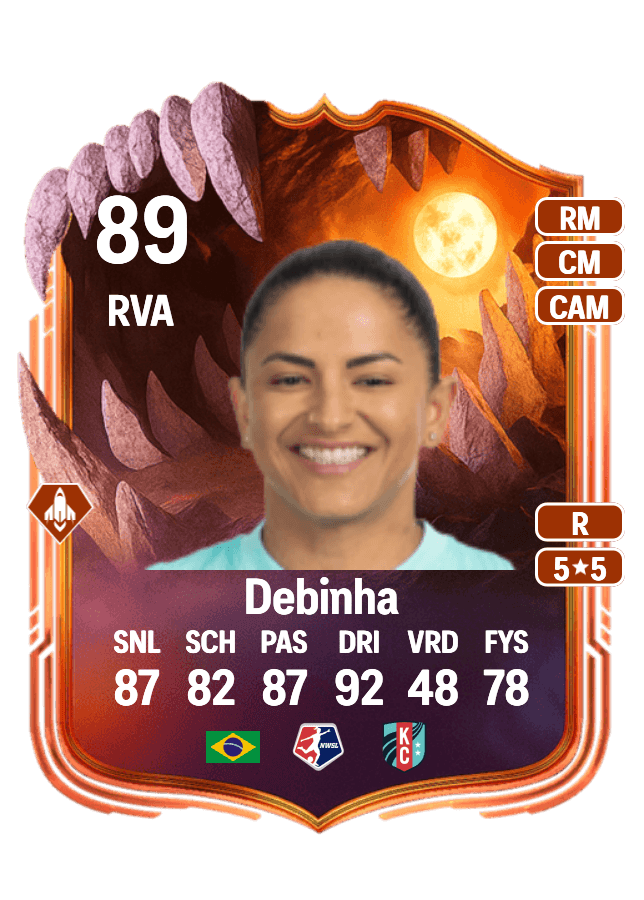 Debinha card