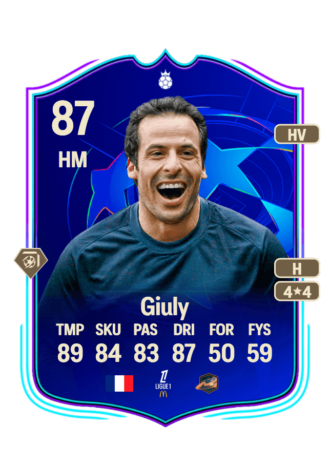 Ludovic Giuly card