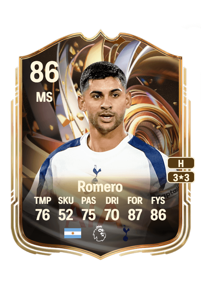 Cristian Romero card