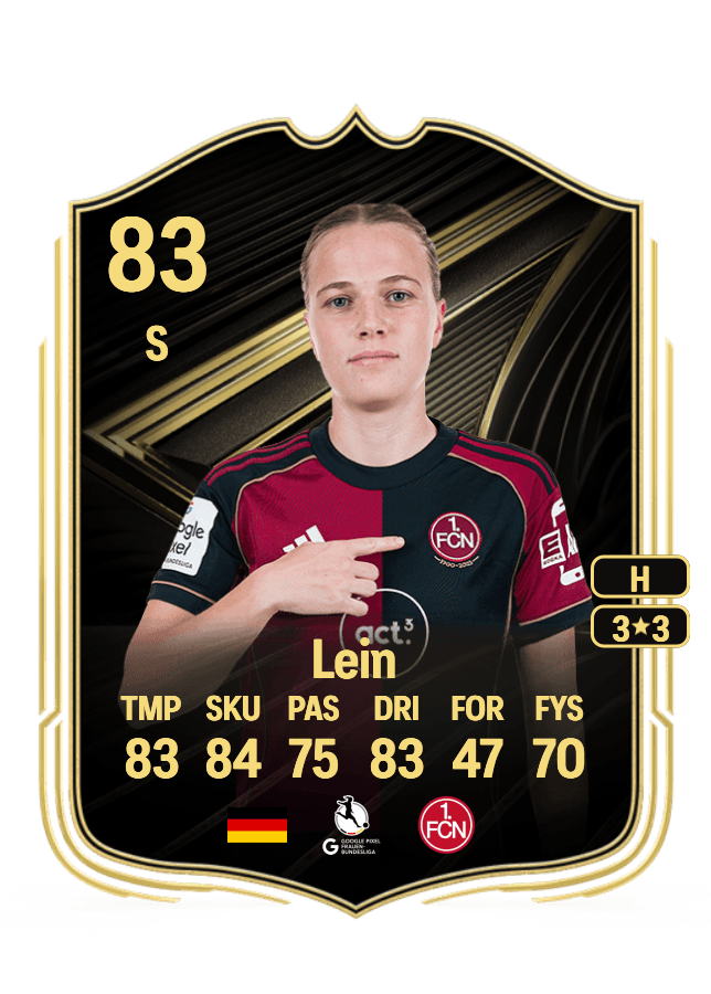 Nastassja Lein card