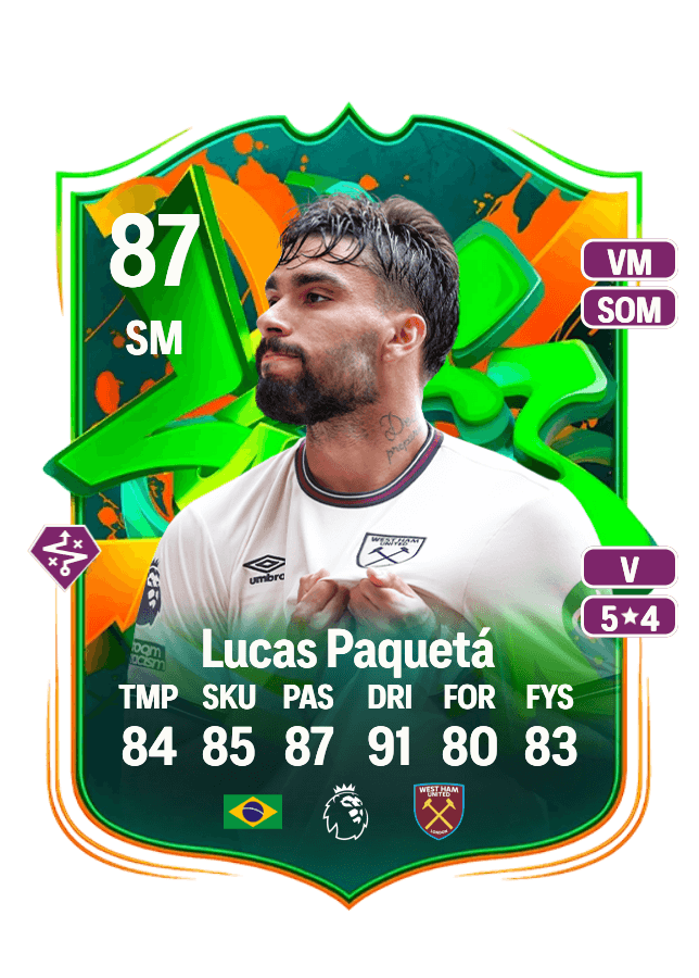 Lucas Paquetá card