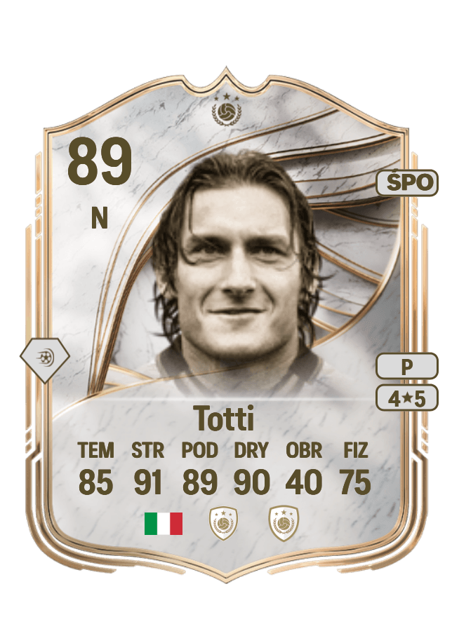 Francesco Totti card